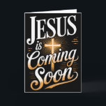 Kool Jesus Komt Soon Christelijke Kleding  Kaart<br><div class="desc">Kool Jesus Komt Soon Christelijke Kleding</div>