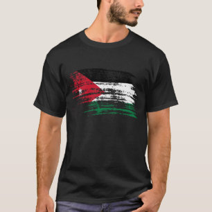 Kool Jordaans vlagontwerp T-shirt