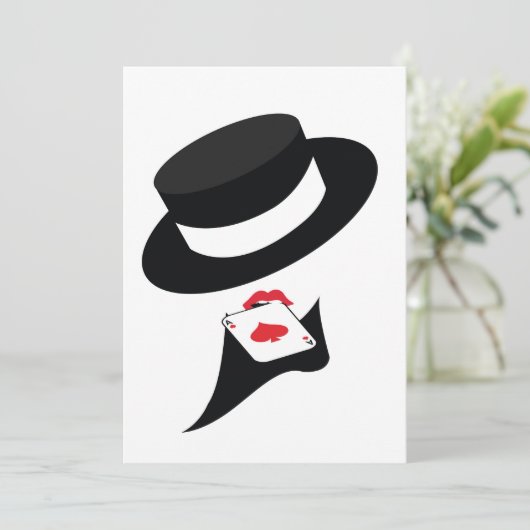 kool kaart (Staand voorkant)