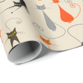 Kool Kat-cadeaupapier Cadeaupapier (Rol Hoek)