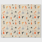 Kool Kat Wrapping Paper Cadeaupapier (Vlak)