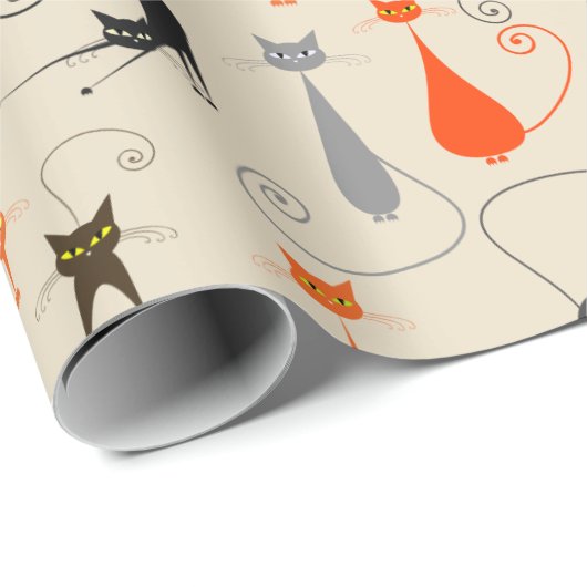 Kool Kat Wrapping Paper Cadeaupapier (Rol Hoek)