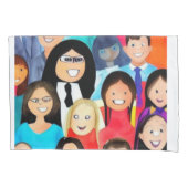 Kool Kinder Kussensloop (Voorkant-Links)