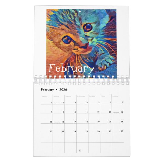 Kool Kittens Kalender (Feb 2026)