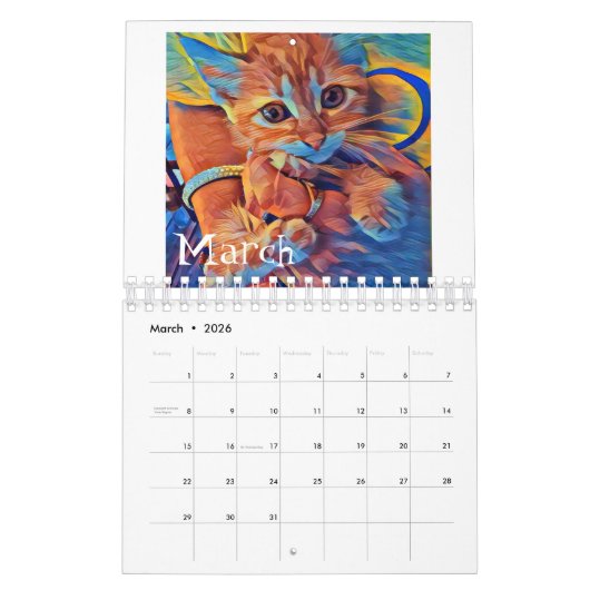 Kool Kittens Kalender (Mar 2026)