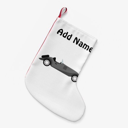 Kool Klassieke auto Kleine Kerstsok (Voorkant (Hangend))