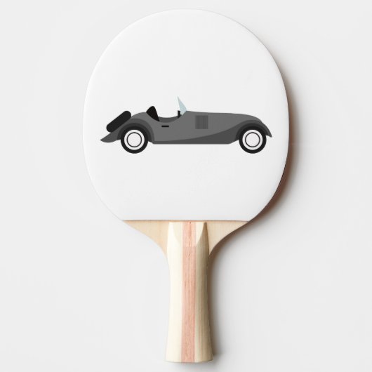 Kool Klassieke auto Tafeltennisbatje (Voorkant)