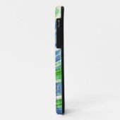 Kool kleuren grijze textuurwand Case-Mate iPhone case (Achterkant/links)