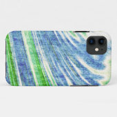 Kool kleuren grijze textuurwand Case-Mate iPhone case (Achterkant (horizontaal))