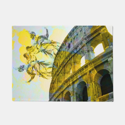 Kool kunst van Rome op trendy wijze Deurmat (Voorkant)