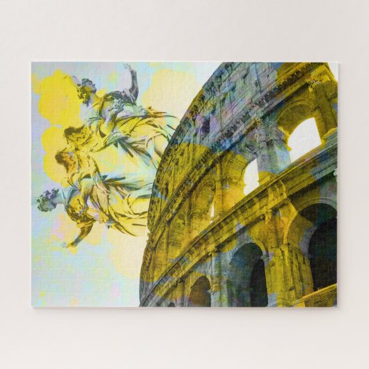 Kool kunst van Rome op trendy wijze Legpuzzel (Horizontaal)