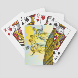 Kool kunst van Rome op trendy wijze Pokerkaarten