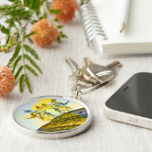 Kool kunst van Rome op trendy wijze Sleutelhanger (Zijkant)