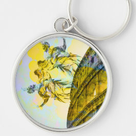 Kool kunst van Rome op trendy wijze Sleutelhanger