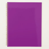 Kool Magenta Trouwuitnodiging met Minimale Stijl Planner (Voorkant)