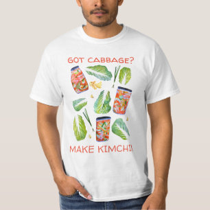 Kool? Make Kimchi Fun Spicy Waterverf T-shirt