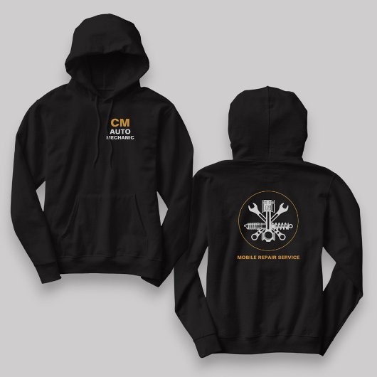 Kool Mobile Monteur Auto Reparatie Diensten Hoodie