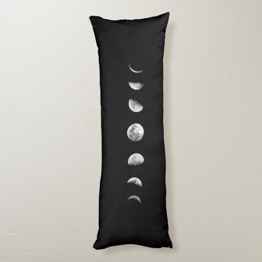 Kool Moon Phases Body Pillow Lichaamskussen (Achterkant (Verticaal))