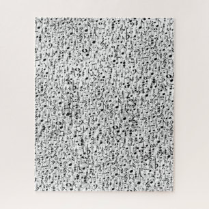 Kool Musical Notes and Symbols Random Pattern Legpuzzel