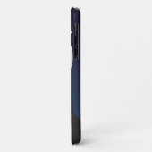 Kool Night Sky Moon met gepersonaliseerde Wolf Case-Mate iPhone Case (Achterkant/links)