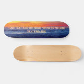Kool Night Sunset Beach Skateboards Personated (Horizontaal)