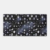 Kool Onyx Celestial Moon voor moderne werkruimtes Bureaumat (Voorkant)