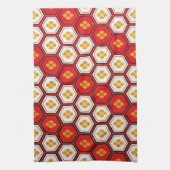 Kool orientaal japanneron trilling theedoek (Verticaal)