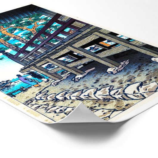 Kool orientale japanese Shiro Kasamatsu zee Poster (Hoek)