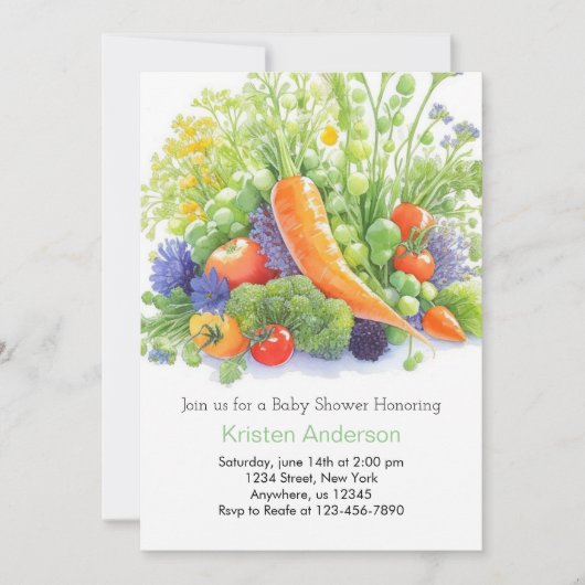 Kool Patch Joy Baby shower Kaart (Voorkant)