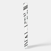 Kool Patroonontwerp in zwart-wit Case-Mate iPhone Case (Achterkant / Links)