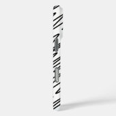 Kool Patroonontwerp in zwart-wit Case-Mate iPhone Case (Achterkant / Rechts)