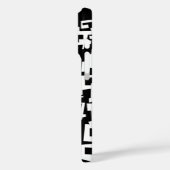 Kool Patroonontwerp in zwart-wit Case-Mate iPhone Case (Achterkant / Links)