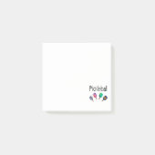 Kool Pickleball en Paddles Sports Art Post-it® Notes (Voorkant)