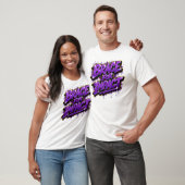Kool Purper “Brace for Impact” Graffiti T-shirt (Unisex)