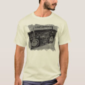 Kool Retro Distress Boombox T-shirt (Voorkant)