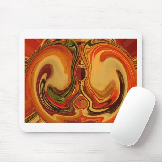 Kool Retro  Hakuna Matata Herfst Rasterkleur Muismat (Met muis)