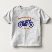Kool Retro Motorcycle hoes Kinder Shirts (Voorkant)