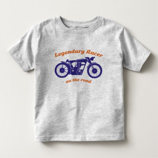 Kool Retro Motorcycle hoes Kinder Shirts (Voorkant)
