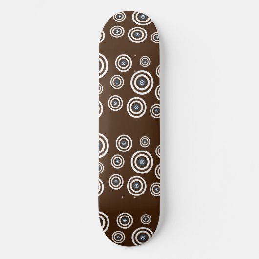 Kool retro oude skateboard (Voorkant)