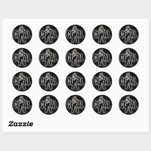 KOOL RONDE STICKER (Vel)