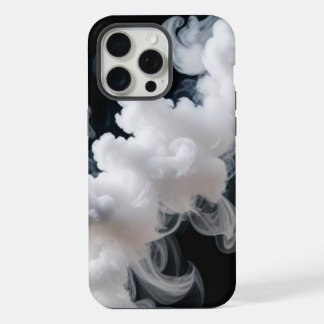 Kool rook dwarrelt rond op zwart – Hoesje iPhone 15 Pro Max Case