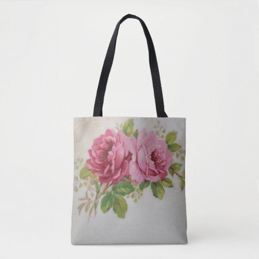 Kool Roos Elegance Canvas tas (Voorkant)