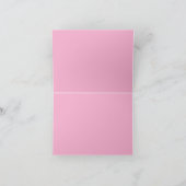  Kool Roos Elegantie Bedankkaart (Binnen)