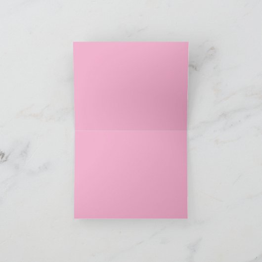  Kool Roos Elegantie Bedankkaart (Binnen)