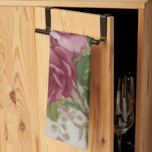  Kool Roos Elegantie Keuken Handdoeken