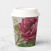  Kool Roos Elegantie Papieren beker (Voorkant)