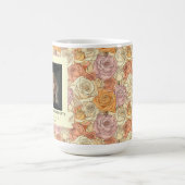 Kool Rose Patroon Universiteit Afgestudeerd Magische Mok (Midden)