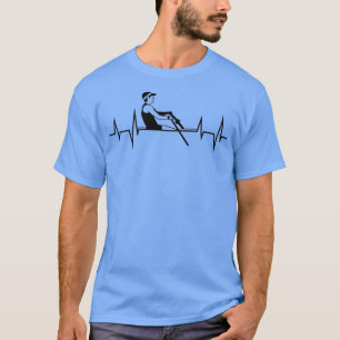 Kool Rowing Heartbeat Single Scull Rower Athlete T-shirt