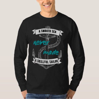 Kool Sailor Slogan Skillful Sailor Boat T-shirt