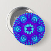 KOOL! ~ Shades van Paars en Blue ~ Button (Voorkant /achterkant)